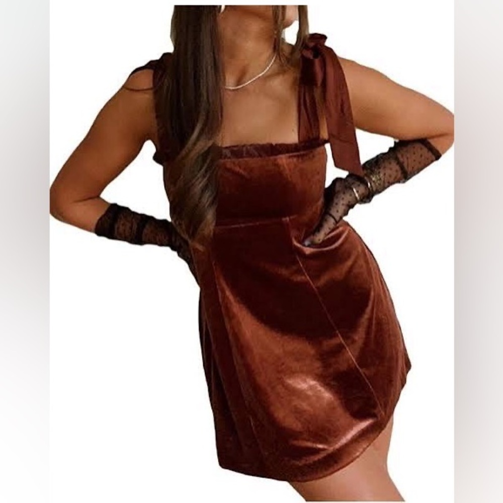 * NWOT Danielle Bernstein Velvet Dress